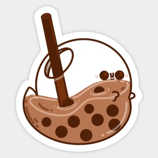 Milk Ghostea Sticker